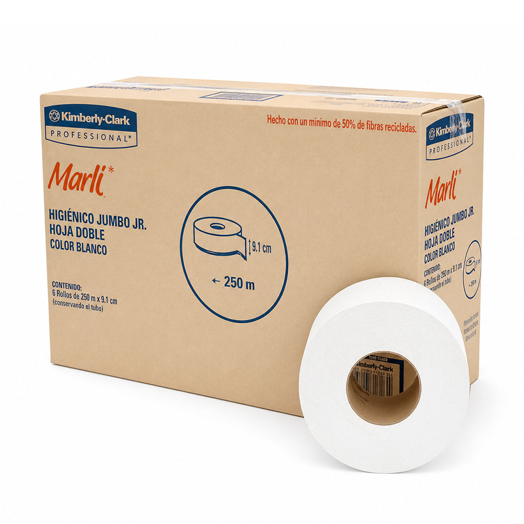 Papel Higiénico Marli Jumbo Jr C/12 Rollos