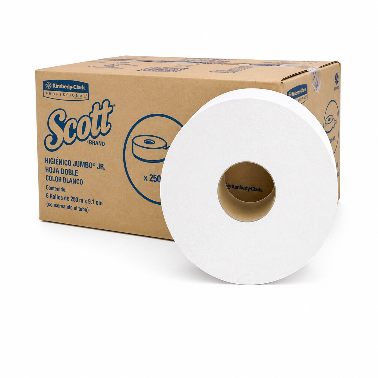 Papel Higienico Scott 500 Mts C/6 Rollos