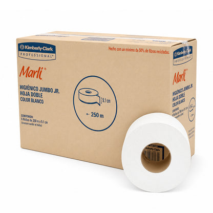 Papel Higiénico Marli Jumbo Jr C/12 Rollos