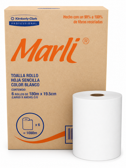 Toalla en Rollo Marli de 180mts